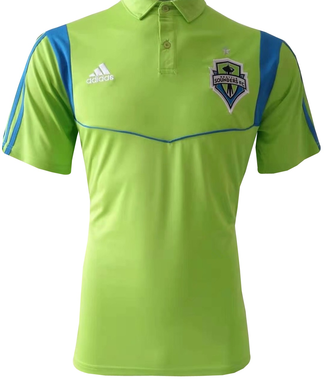 Camisa polo oficial Adidas Seattle Sounders 2019 verde